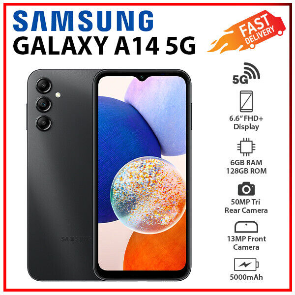 Samsung Galaxy A14 5G (Black, 128GB) Specs & Reviews