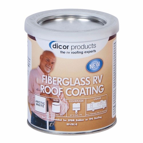 Dicor Fiberglass Roof Coating System Part 2 Fiberglass RV Roof Coating