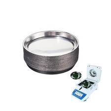 Aluminum Sample Pan for Moisture Analyzers - Aluminum Foil Weighing Dish for ...