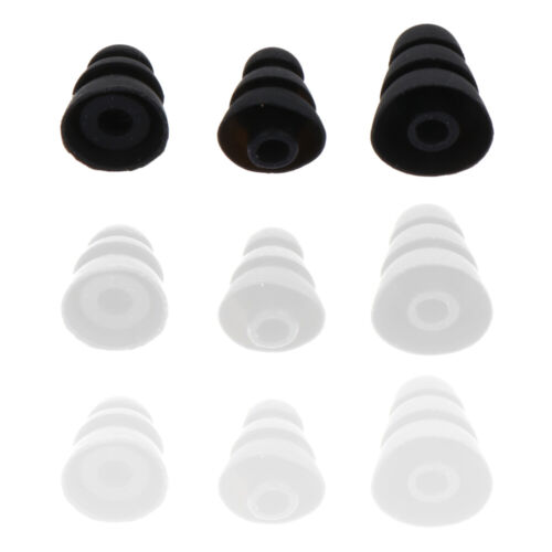 Noise Cancelling Ear Plugs & Headphones - 36 Silicone Caps (Assorted Colors) - Afbeelding 1 van 18