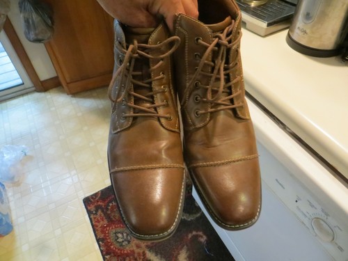 LIFE NICKOLAS ANKLE BOOTS ( COGNAC SIZE 