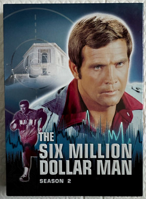 The Six Million Dollar Man: Season 2 (DVD, 1974) New & Sealed w/Bonus Features
