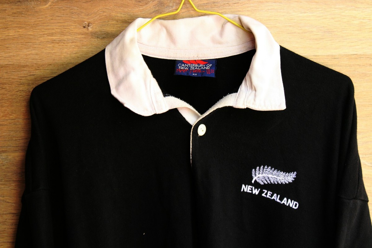ウェア CANTERBURY 1985/1986 ALL BLACKS Jersey CANTERBURY NEW ZEALAND NATIONAL ALL BLACKS 1985/1986 RUGBY SHIRT