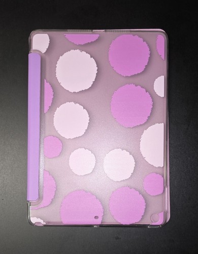 ULAK iPad 5th/6th Generation Case, Slim Protective Polka Dot Hard Back Cover,... - Picture 6 of 8