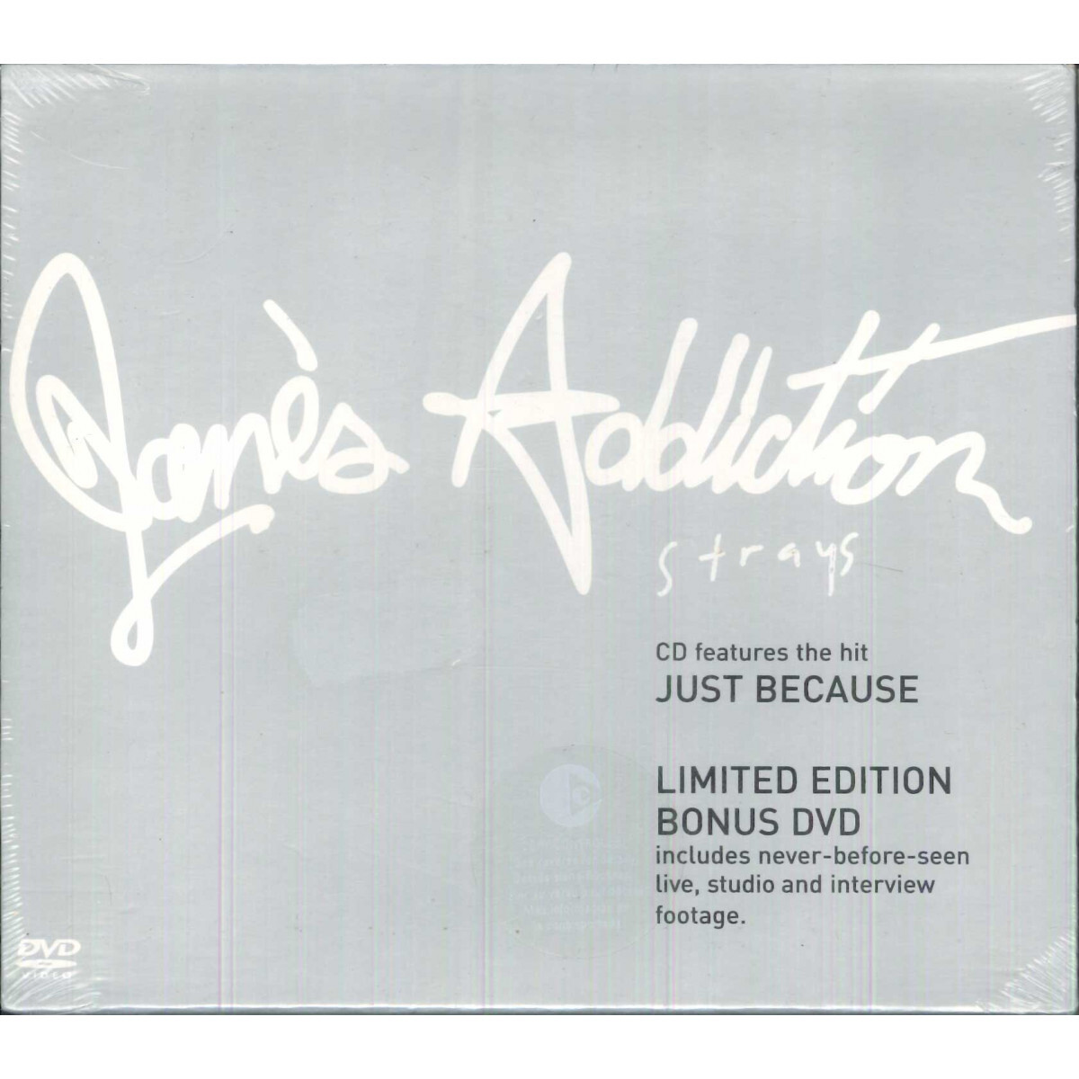 Jane's Addiction CD DVD Strays / EMI Capitol Sealed 0724359219905