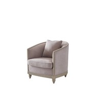 Wohnzimmer Luxus Sessel Hotel Polster Moderne Einsitzer Designer Grau Relx Neu