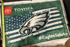 Philadelphia Eagles 2025 Salute To Service Flag Banner 11/16/25 Detroit Lions — photo 3