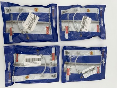 Lot of 4 Penkid Window Restrictor Child Safety Cable Lock White w Keys New