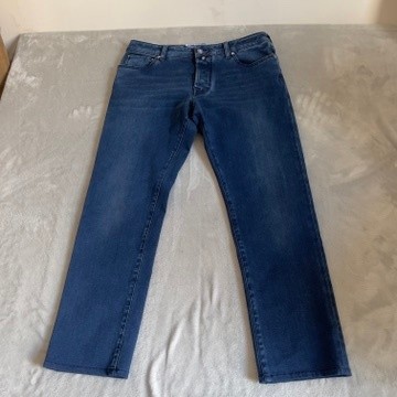 Jacob Cohen Jeans Herren W34 L29 Blau Bard Stretch Denim Designer