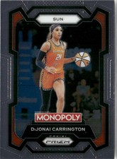 2024-25 Panini Prizm Monopoly WNBA DiJonai Carrington Connecticut Sun #17