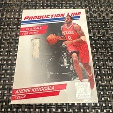 Andre Iguodala 76ers Production Line Card
