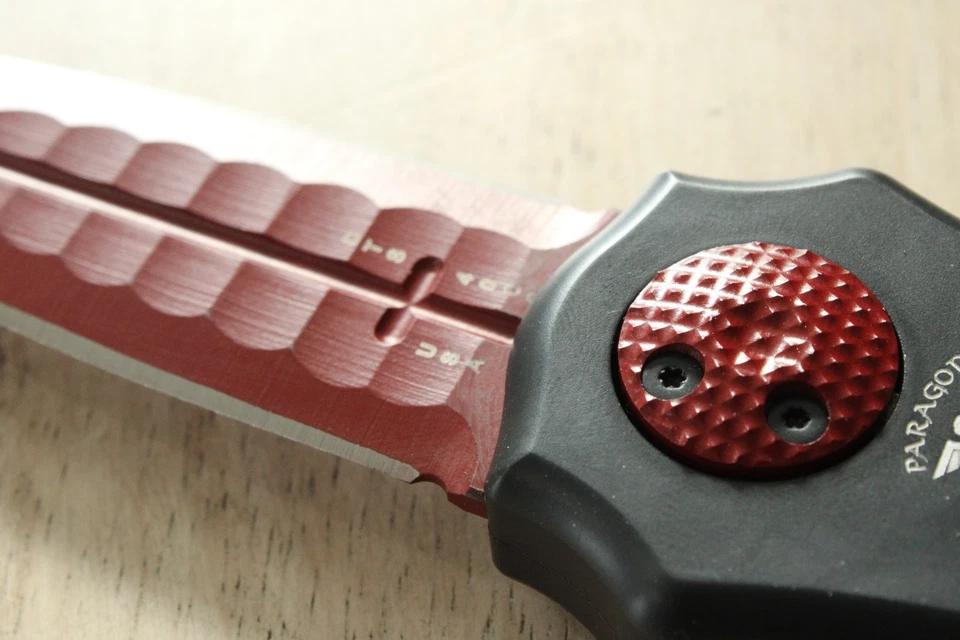 Hechicero Paragon Warlock negro y rojo - CPM S30V Foto 3 de 4