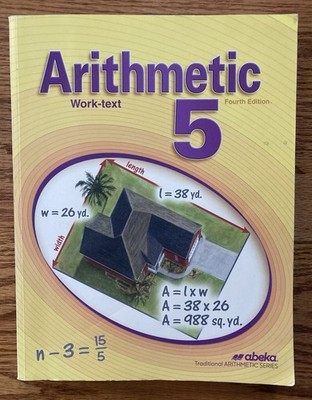 Abeka Arithmetic 5 Fourth Edition Student Worktext - Missing Pages 1-26