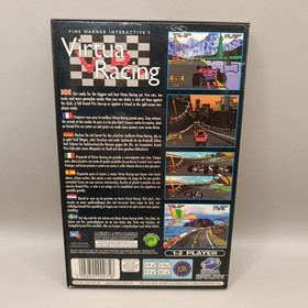 Virtua Racing Sega Saturn Case And Manual Only