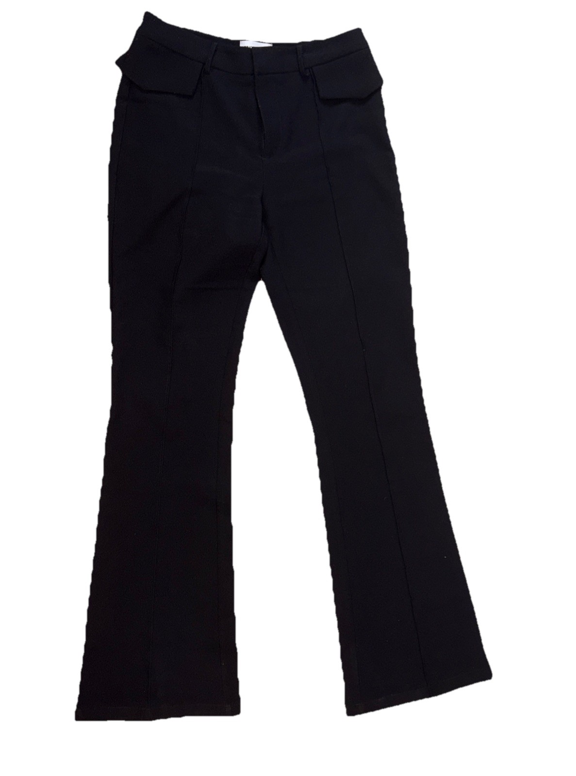 Princess Polly Dress Pants Womens 4 BLACK Wide Leg Office Business Boho