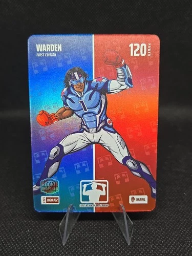 2026 BO JACKSON BATTLE ARENA WARDEN CAM WARD ROOKIE BRAWL LOGO FOIL LOGO-732