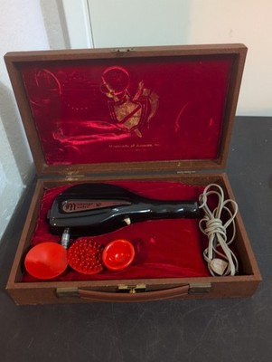 Vintage Woman Massage Master Vibrator Set With Case Model VII Masterade America