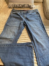 Tommy Hilfiger Women's Blue Straight Relaxed Fit Jeans Y2K Vintage