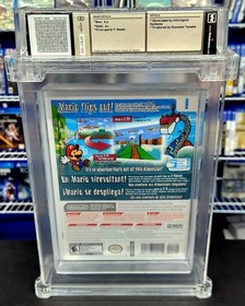SUPER PAPER MARIO WATA 9.6 A+  Nintendo Wii NEW & Factory Sealed! Not CGC or VGA