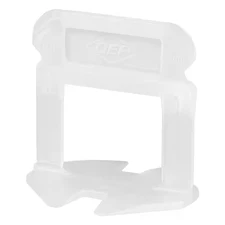 NEW QEP LASH XL White 1/16 in. W Plastic Clip Tile Leveling System (1,000-Pack)