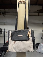 Petunia Pickle Bottom Pivot Pack Backpack Diaper Bag Purse Grey Black Large