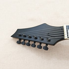 6 String V Redburst Electric Guitar Mahogany Body Maple Rosewood Fretboard — photo 3
