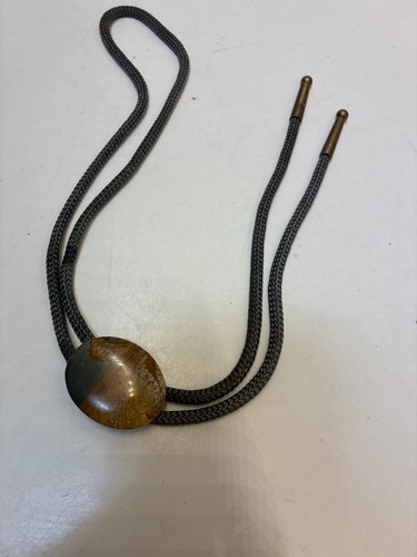 Premium Multi Layered Picture Jasper Stone Western Bolo Tie