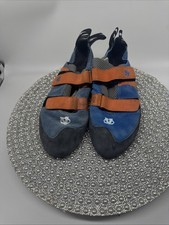 Evolv VTR3D 2 Strap Men  s Size 9 Gray Blue Orange Rock Climbing Shoes Sneakers