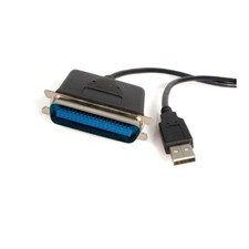 Startech ICUSB1284 6 USB TO PARALLEL PORT ADAPTER CABLE USB TO DB25 PRINTER CONV