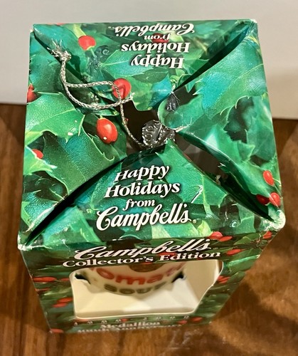 Campbell’s Medallion 100th Anniversary - Tomato Soup Can Ornament - Foto 3 di 6