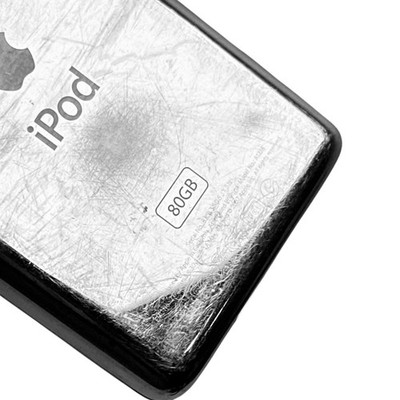 Apple iPod Classic 7th Generation 80GB Silver A1238 (WORKS/NEW