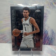 Topps Chrome 2025-26 #221 Victor Wembanyama San Antonio Spurs Basketball Card