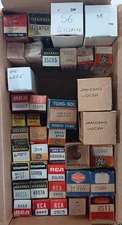 Vintage Radio Vacuum Tubes Preowned/NOS Bulk Lot (39) Untested FREE SHIPPING.