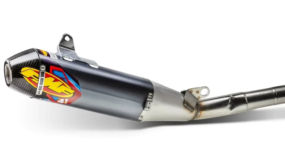 FMF Factory 4.1 Slip-On Exhaust Pipe 044453 Anodized 19-26 Yamaha YZ250FX/YZ250F - Image 2 of 2