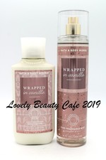 BATH BODY WORKS / WRAPPED IN VANILLA / FRAGRANCE MIST BODY LOTION BUNDLE SET