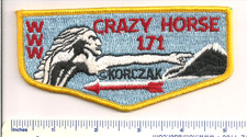 CRAZY HORSE 171  S2  "KORCZAK" FLAP SOUTH DAKOTA OA BSA MINT