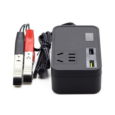 600W Power Inverter DC to AC Voltage Converter for Car Charger 2 USB Charging