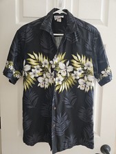 Pacific Legend medium 100% cotton Hawaiian aloha shirt made in USA