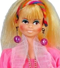 VINTAGE BARBIE FRANCIE CLONE "TOO HIP TO BE SQUARE" GROOVY FASHION DOLL 🩷