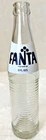 VTG 1978 Fanta-Grape 🍇-Coca-Cola-10 oz-Clear Glass-Ribbed Grip-Pop Bottle