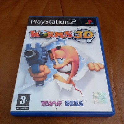 WORMS 3D.PLAYSTATION 2 SPIEL