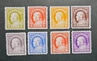 US Stamps SC# 414-21 1912-14 8-50c Franklin Replica Collection