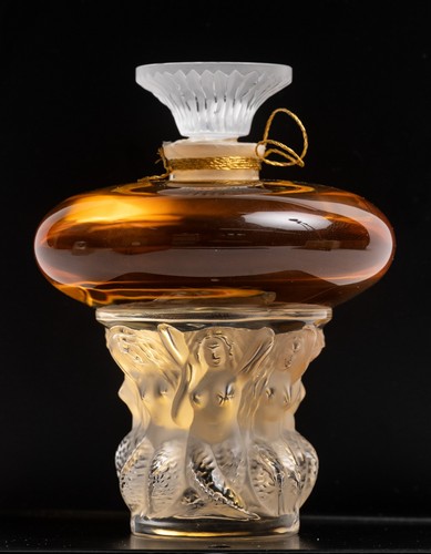 Lalique "Les Sirènes" Flacon Collection 2001 Limited Edition Perfume FULL- AS IS