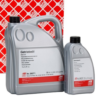 6L 6 Liter febi Automatikgetriebeöl für VW TL52182 DCTF-1 GELB