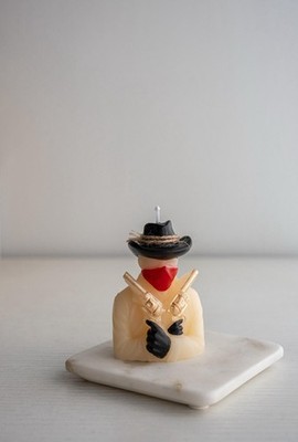 Arthur Morgan Cowboy Candle - Handmade RDR2, Read Dead Redemption Candle