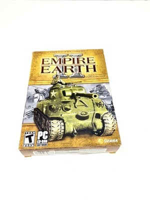 Empire Earth II Game Complete 2 discs Box And Manual 2005 PC CD-Rom RTS