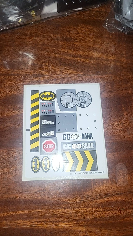 RARE Lego Batman 2006 Set 7781 The Batmobile: Two-Face's Escape NEW OPEN BOX - Image 3 of 4