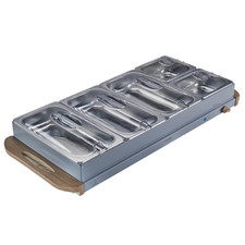 Cooks Professional Buffet Warmer Food Hot Plate 9.6L 5 Tray Adjustable Temp 450W