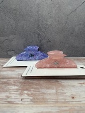2 Alo acrylic illusion hair clips