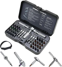 40 in 1 Magnetic Ratchet Screwdriver Set, Multifunctional Diy Ratchet Mini Screw